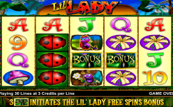 Lil’ Lady jeu sans inscription