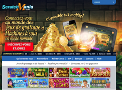 Scratchmania casino en ligne